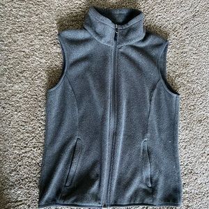 Grey Fleece Vest Unisex Size: XS Amazon Essentials